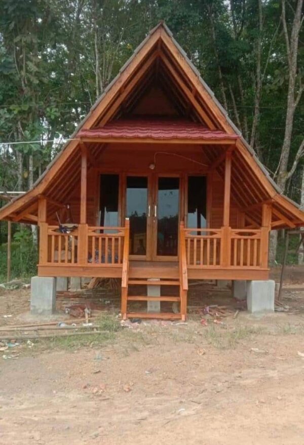 Rumah Segitiga: Desain Modern yang Unik dan Memikat - Gambar 9