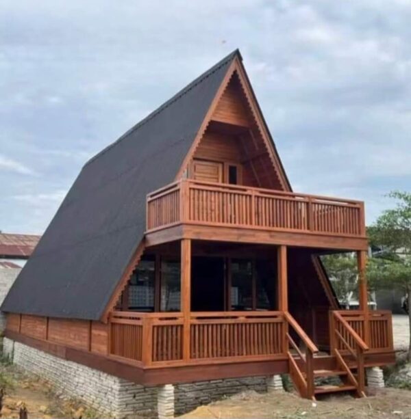 Rumah Segitiga: Desain Modern yang Unik dan Memikat - Gambar 8