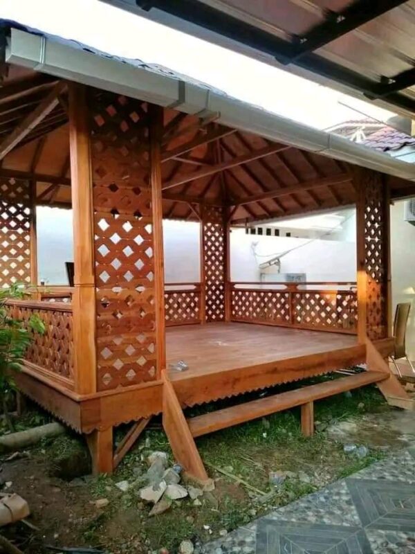 Gazebo: Tempat Santai Elegan untuk Menikmati Keindahan Alam - Gambar 2